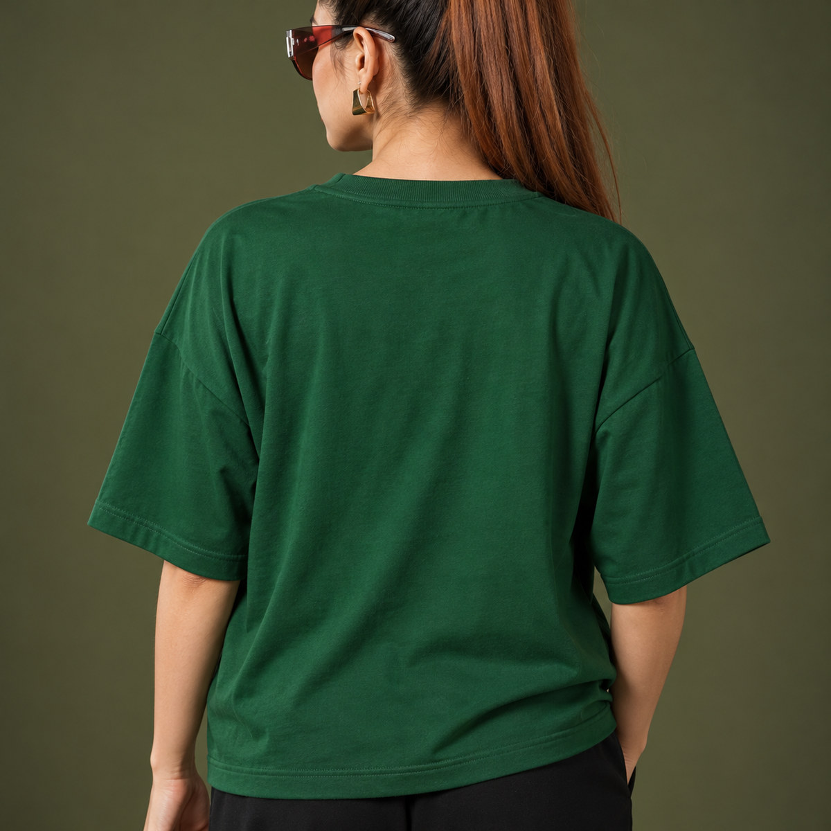 Gen Z Inspired Oversized T-Shirt Matcha Lovers Club