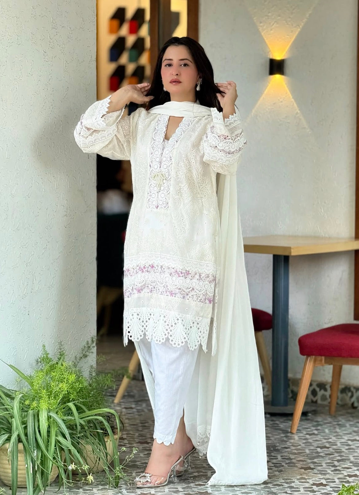 2 Piece Stitched