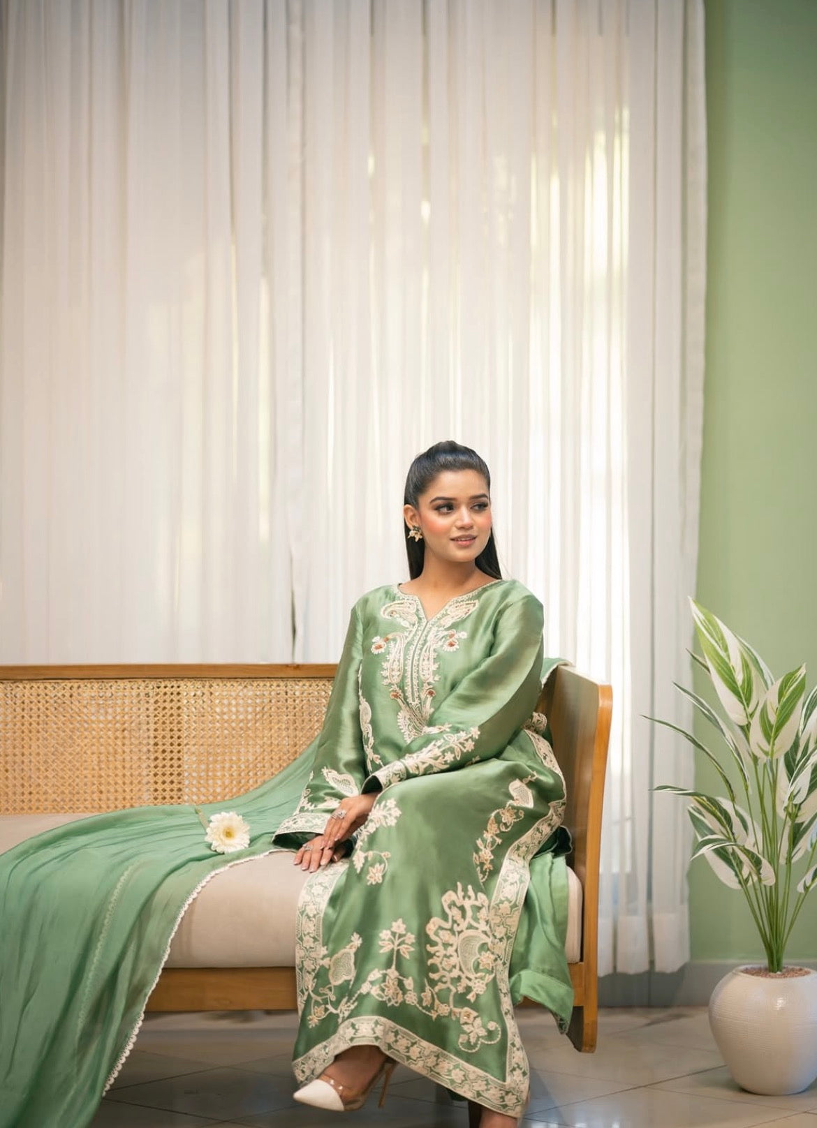 Sage Green Signature Suit