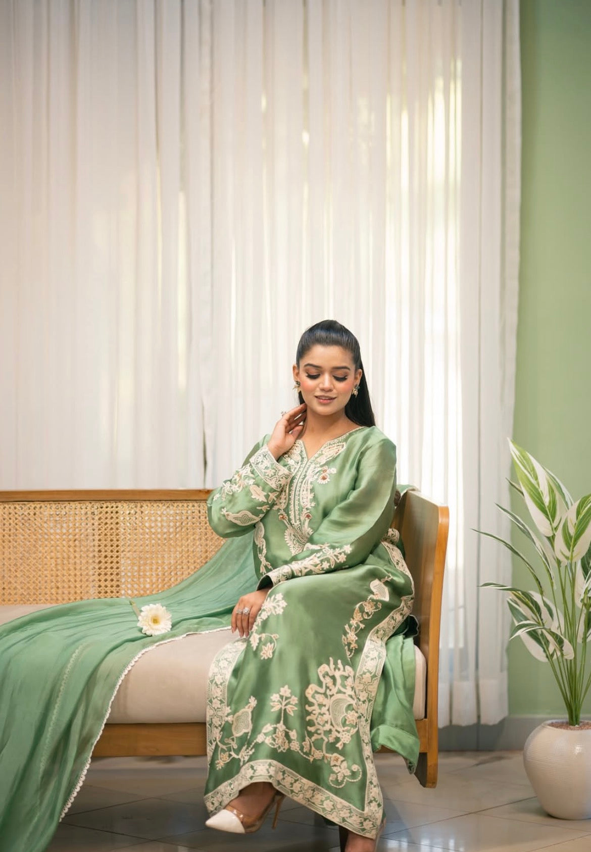 Sage Green Signature Suit