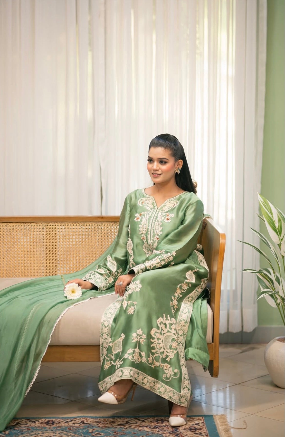 Sage Green Signature Suit