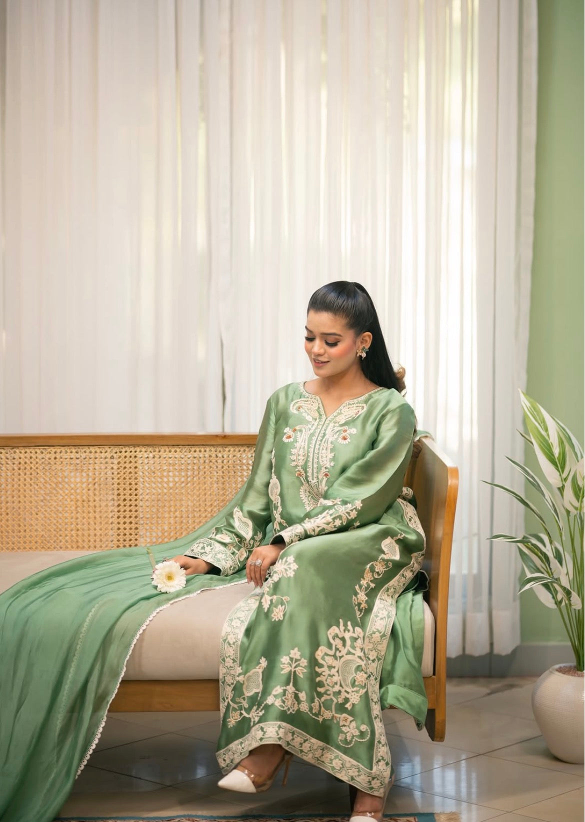Sage Green Signature Suit