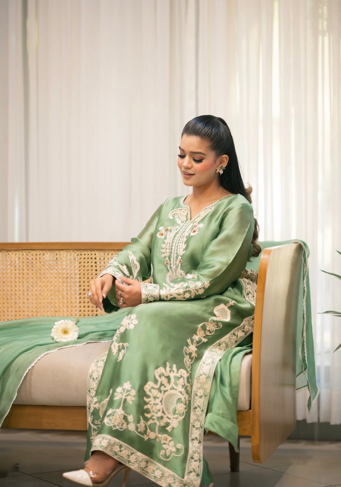 Sage Green Signature Suit