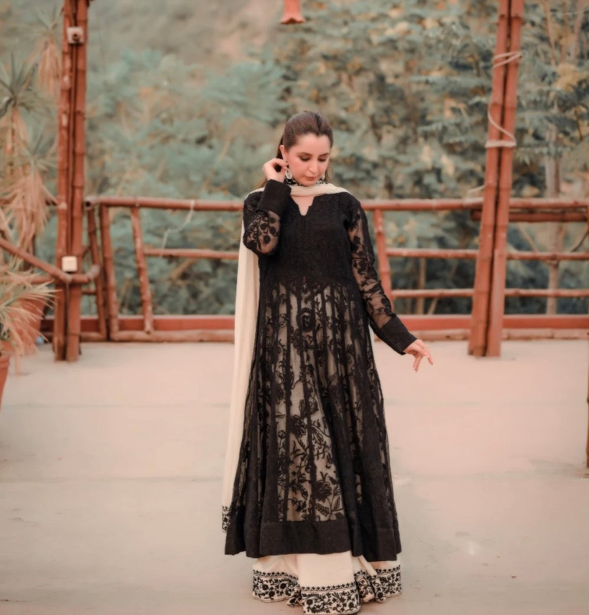 3-PC Stitched Dress