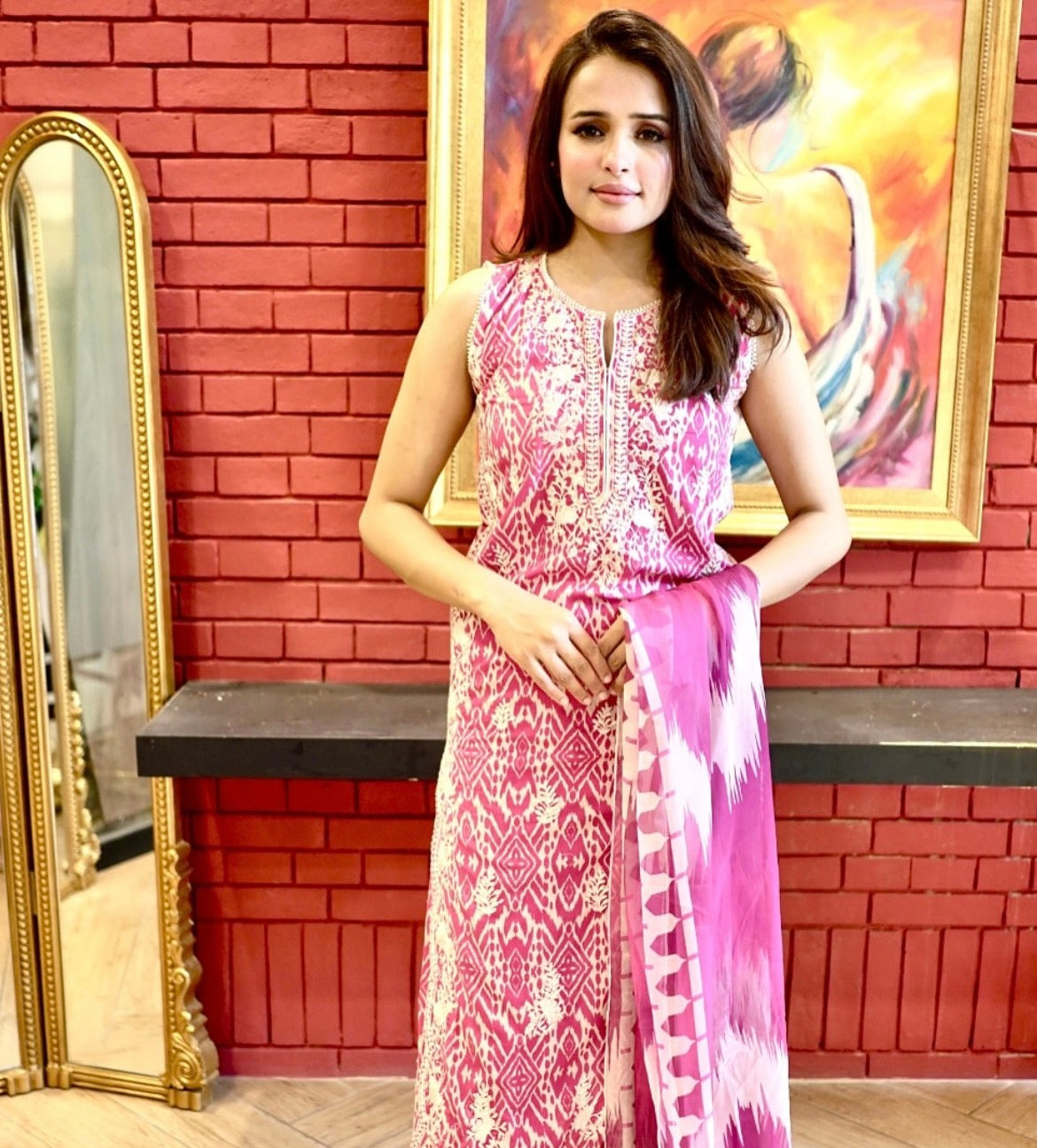 Casual Lawn 3 Piece Stitched