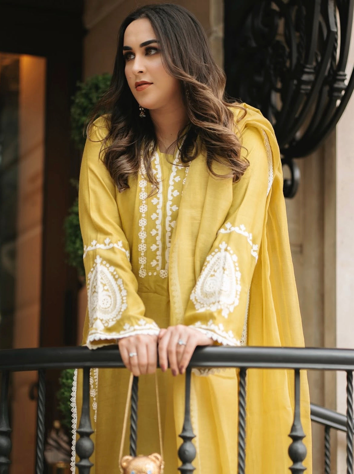 Zard E Bahar 3 Piece Silk