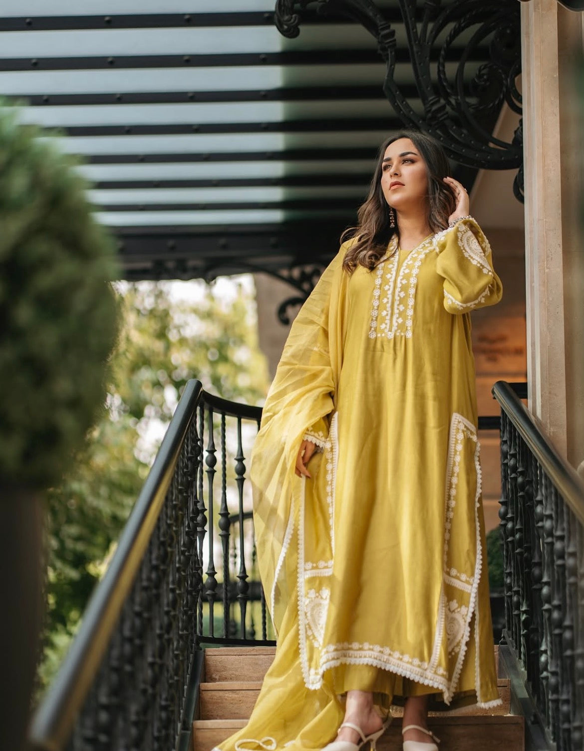 Zard E Bahar 3 Piece Silk