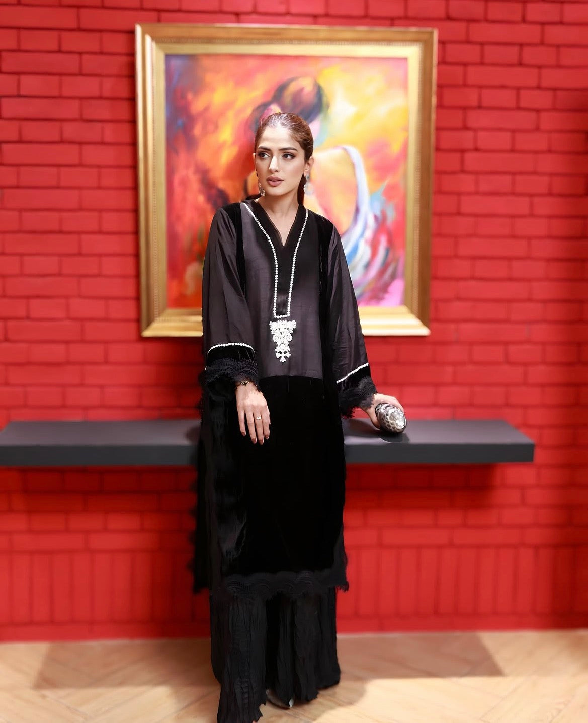 2 pcs Charcol Black