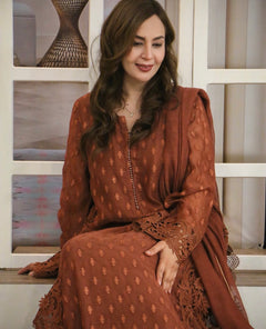 3  pcs Fancy Brown