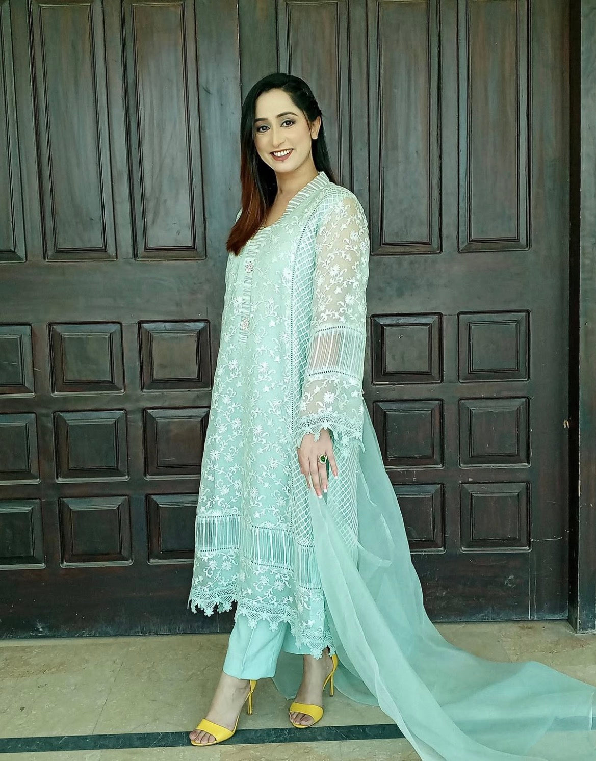 3 pcs Sea Green