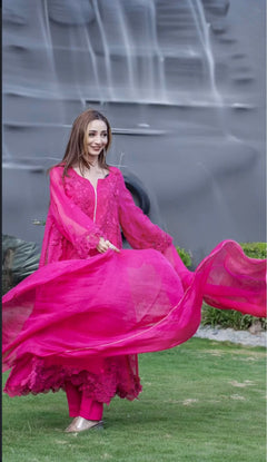 3 pcs Dark Pink Fancy
