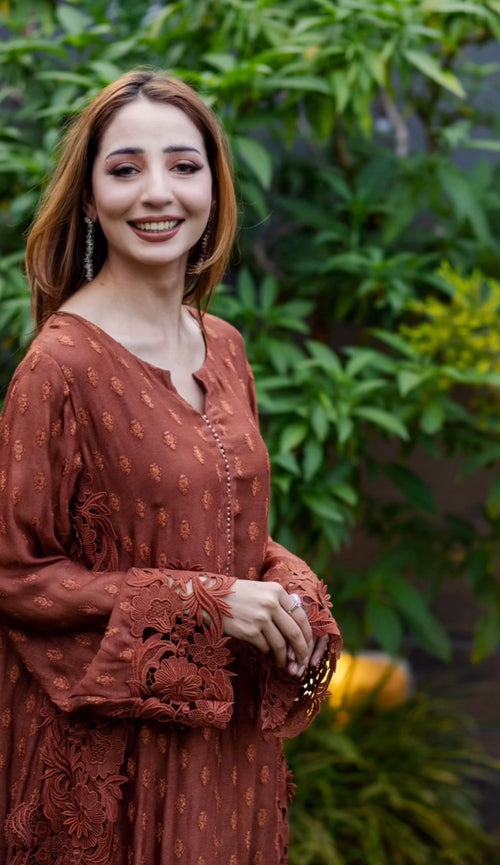 3  pcs Fancy Brown