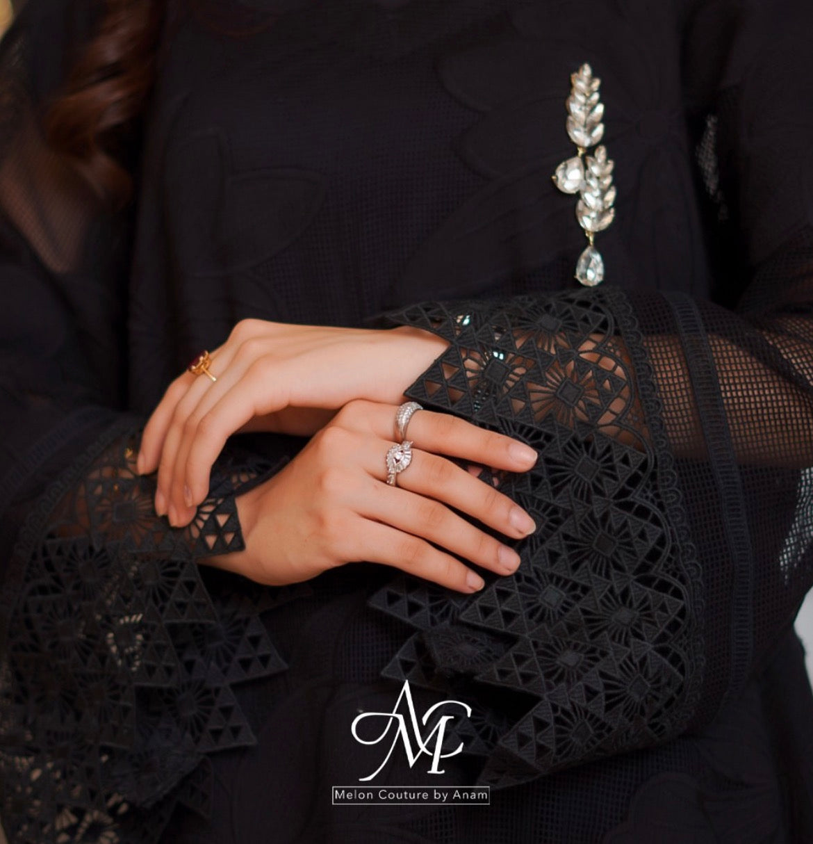 2 pcs Black AM