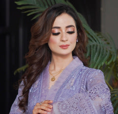 3 pcs Light Purple AM Suit