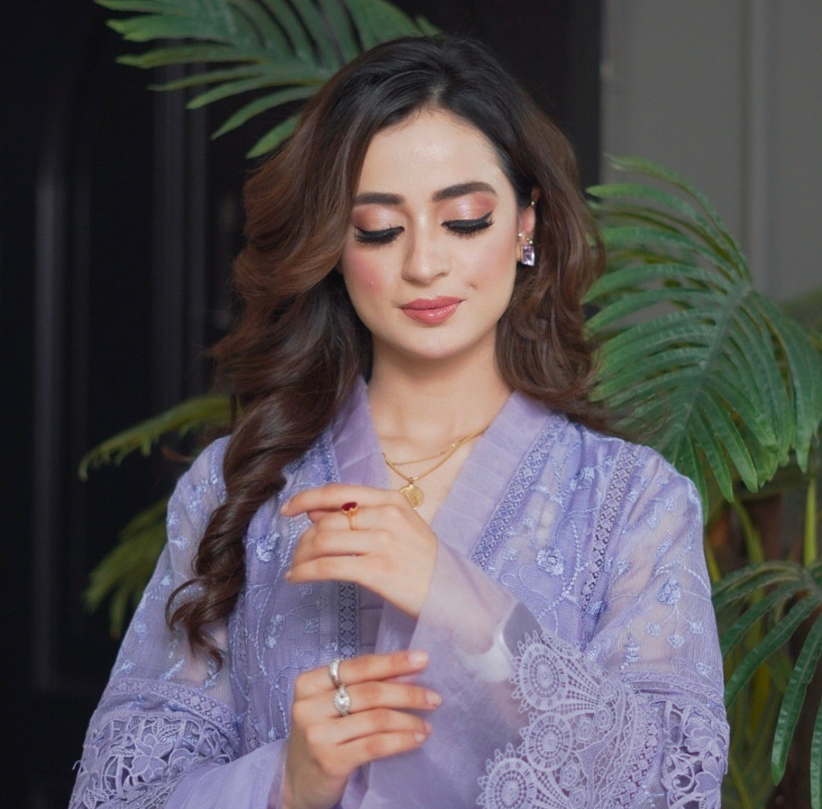 3 pcs Light Purple AM Suit