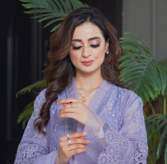 3 pcs Light Purple AM Suit