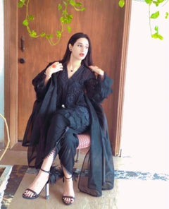 3 pcs Fancy Black