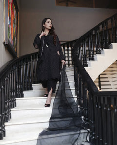 3 pcs Fancy Black