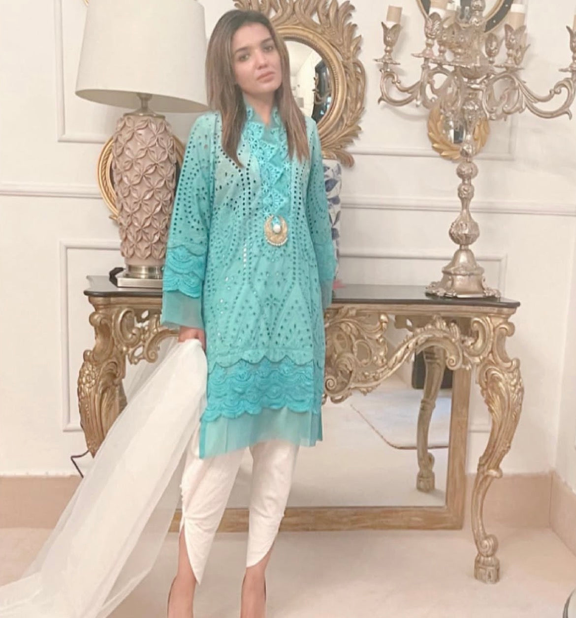 3 pcs Sea Green
