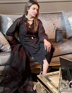 3 pcs Fancy Black Suit