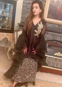 3 pcs Black Fancy