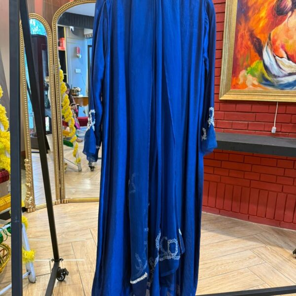 3-PC Silk Stitched Dress