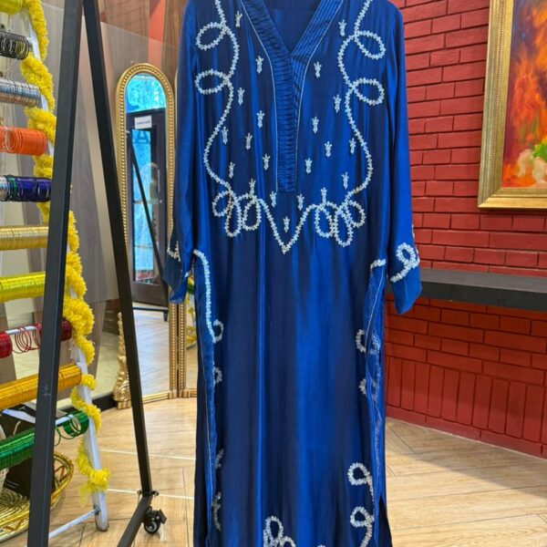 3-PC Silk Stitched Dress