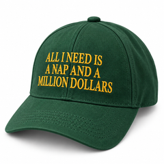 Gen Z Embroidered Cap | Million Dollar Mood