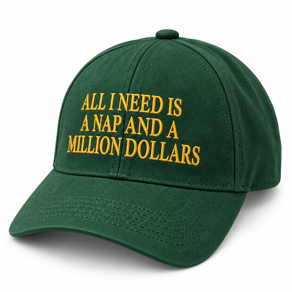 Gen Z Embroidered Cap | Million Dollar Mood