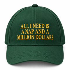 Gen Z Embroidered Cap | Million Dollar Mood
