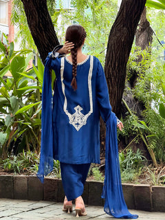 Melon by Anam – Elegant Embroidered 3PC Stitched Suit