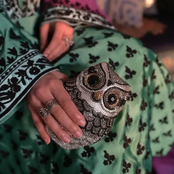 3-PC Silk Stitched Dress