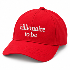 Gen Z Embroidered Cap | Billionaire To Be